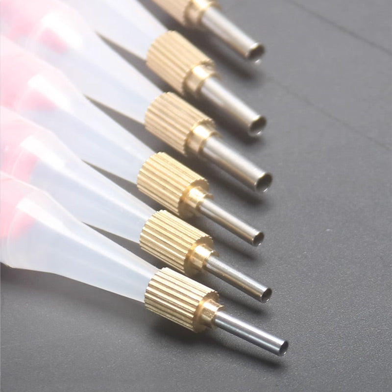 Roestvrijstalen lijmspuitmonden voor naden