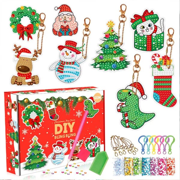 🎅Vroege kerstspecials✨Nieuw ontwerp Kerstmis Diy het Schilderen Stickerset