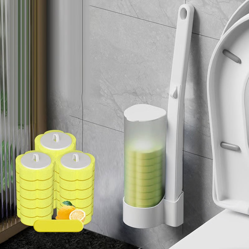 🥳HETE UITVERKOOP 2026🥳💞Meer dan 50.000 verkocht!🚽💦Handsfree schoonmaakgadget🧽Wegwerp toiletreinigingshulpmiddel💦