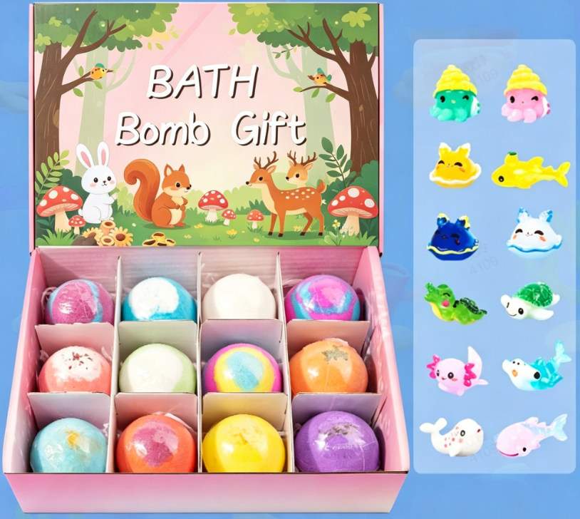 🔥Tijdelijk Aanbieding - 10-Delige Macaron Badbruisbal Set