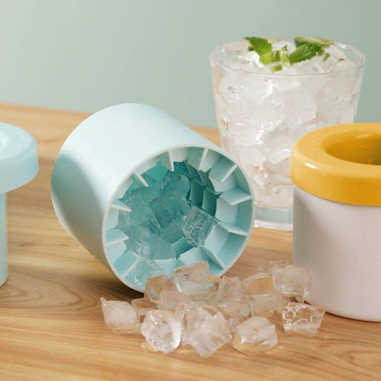 🧊Last Day-koop 1 krijg 1 Free❄️Silicone IJsblokjesmaker Beker