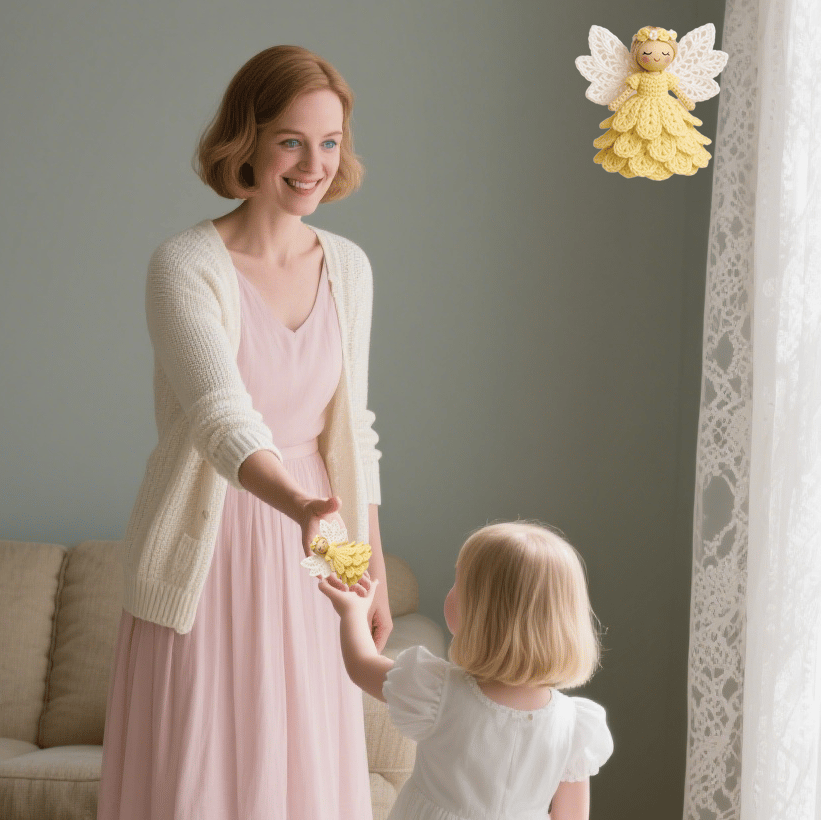 Laatste dag uitverkoop 50% UIT🎁Haak je eigen engel - complete handwerkset