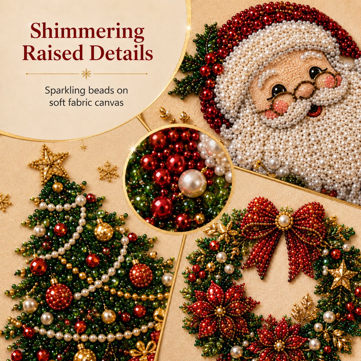 🎄✨ 50% KORTING! Alsof je elk kraaltje in een fonkelend kerstwonder tovert! Vijf ontwerpen, van rendier tot kerstman – prikken, ontspannen, en je huis straalt als nooit tevoren.