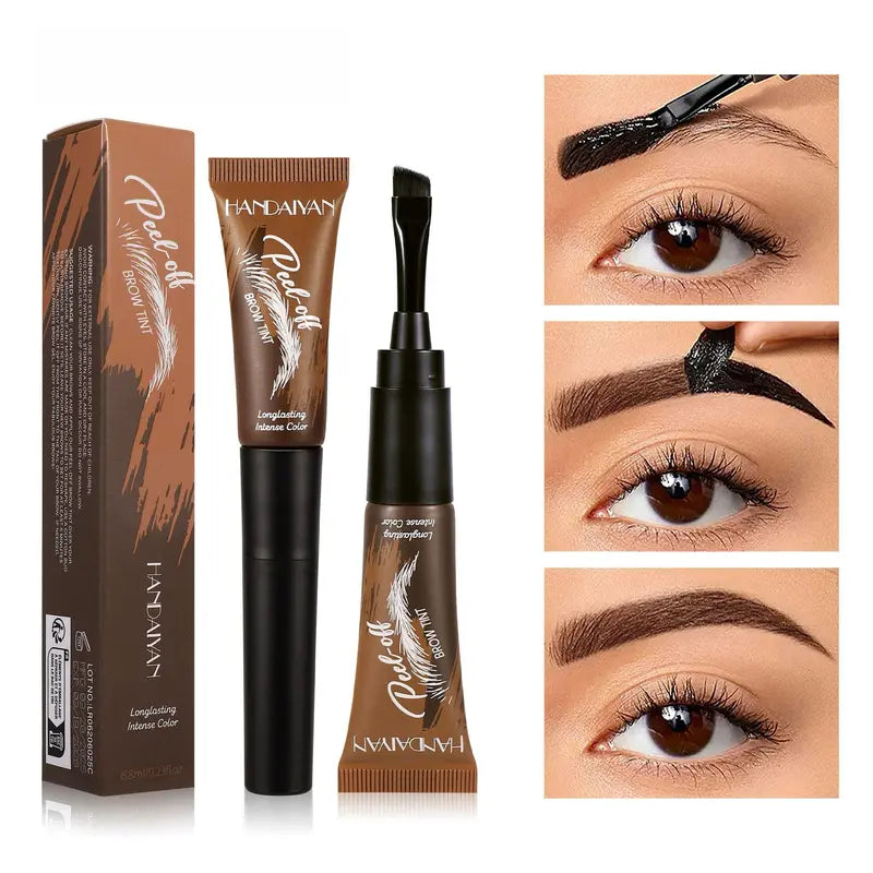 🥳 2026 HOT SALE 🥳 💞 50.000+ VERKOCHT! 🌟 🎨 LAATSTE DAG – 1 KOPEN, 1 GRATIS! Waterproof wenkbrauwtint – afpelbaar, makkelijk aan te brengen. Dekt grijze haartjes, geeft perfecte vorm. Een echte gamechanger voor je wenkbrauwen! 🏆✨