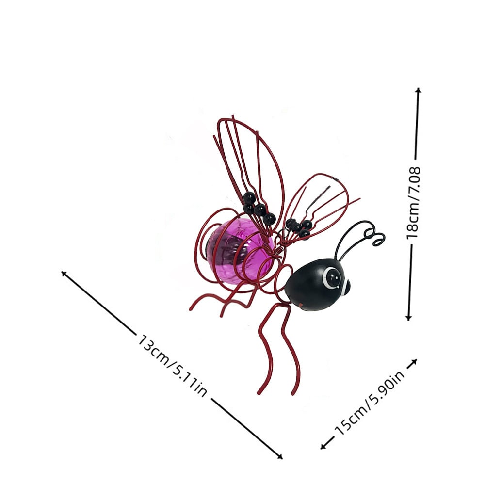 🐝 Hangende bijenlamp op zonne-energie voor buiten – Het perfecte cadeau voor moeders die van planten houden, of eigenlijk voor iedereen die je een glimlach bezorgt❤️