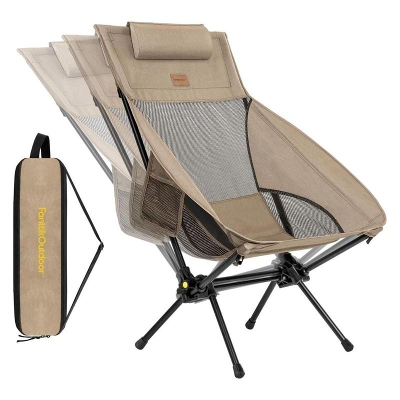 🏕️ 50% korting! Opvouwbare campingstoel – lichtgewicht, comfortabel & met draagtas. Draagvermogen tot 113 kg – perfect voor kamperen, vissen & terras! ✨🪑