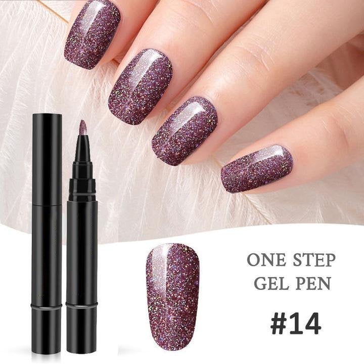 💅 Beperkte tijd: koop 1, krijg 1 gratis ✨ One Step Nagelgel Pen 🎨 Gratis draagbare mini UV-nagellamp 💡