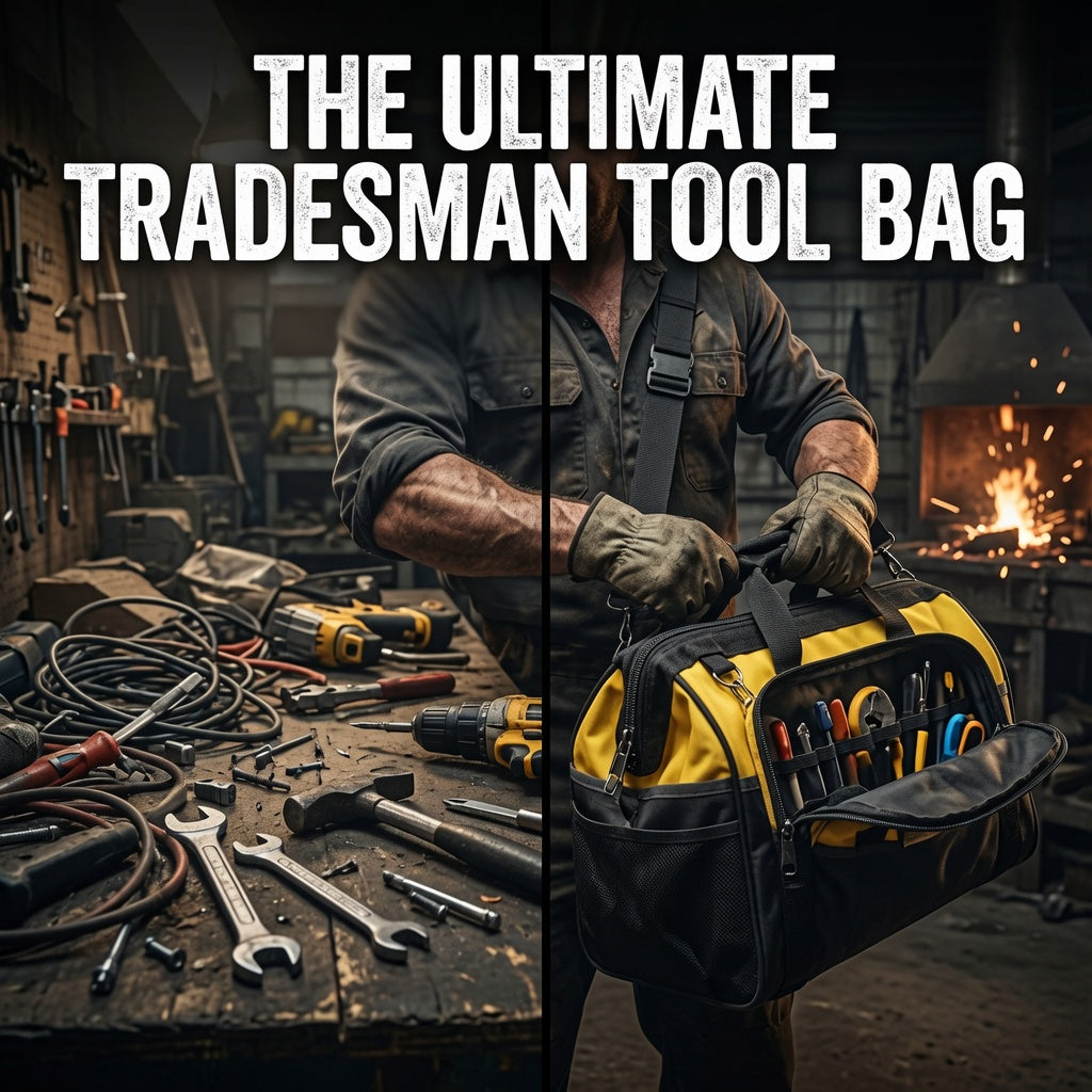 ⏳ LIMITED DEAL – 50% KORTING 🔧 Zware Gereedschapstas met Schouderriem – Duurzaam, Ruim & Praktisch voor Elke Klus