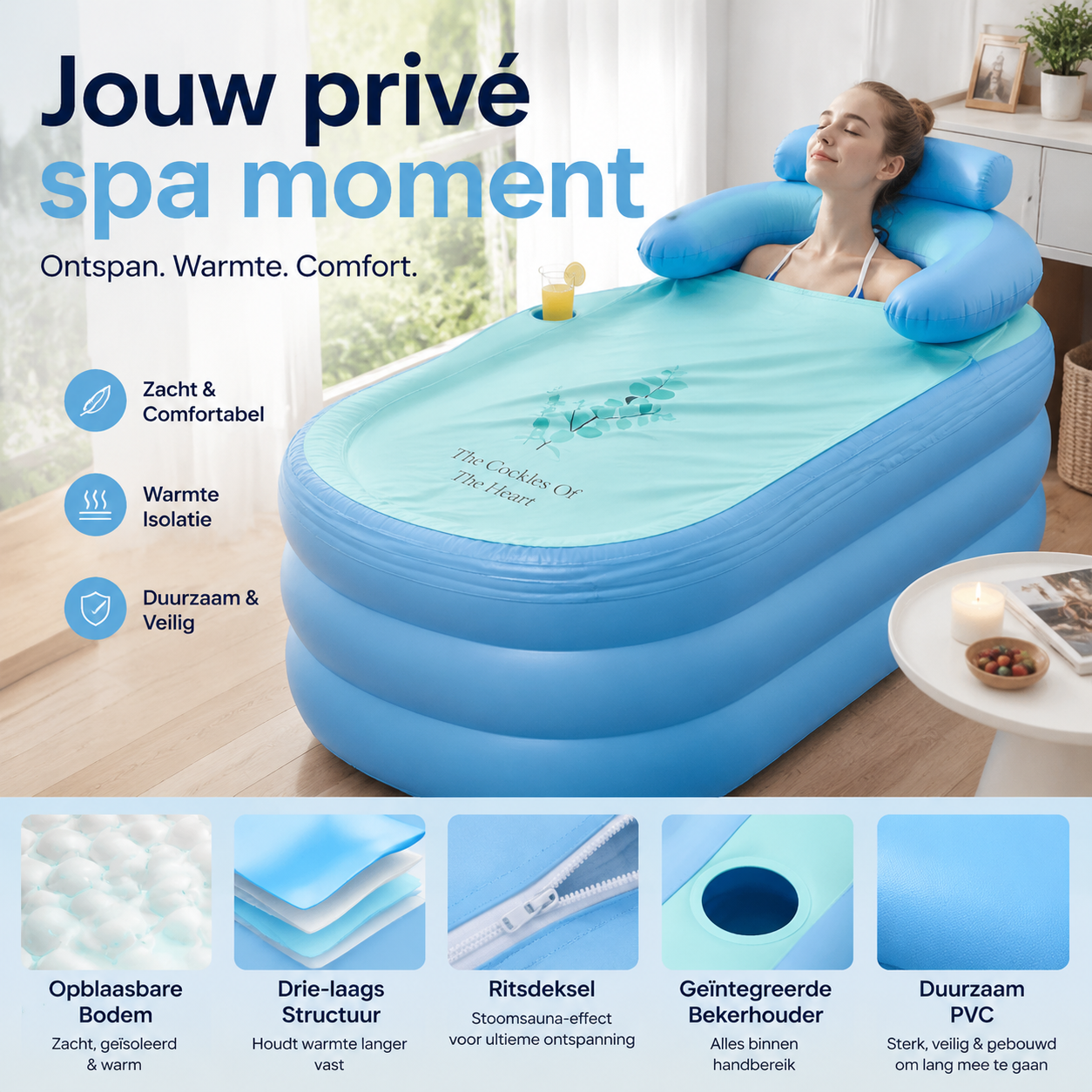 Inflatable Bathtub for Adults
