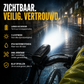 🚴 Oplaadbare, waterdichte fietskoplamp met clip – urenlang zichtbaar, veilig in elke regenbui.