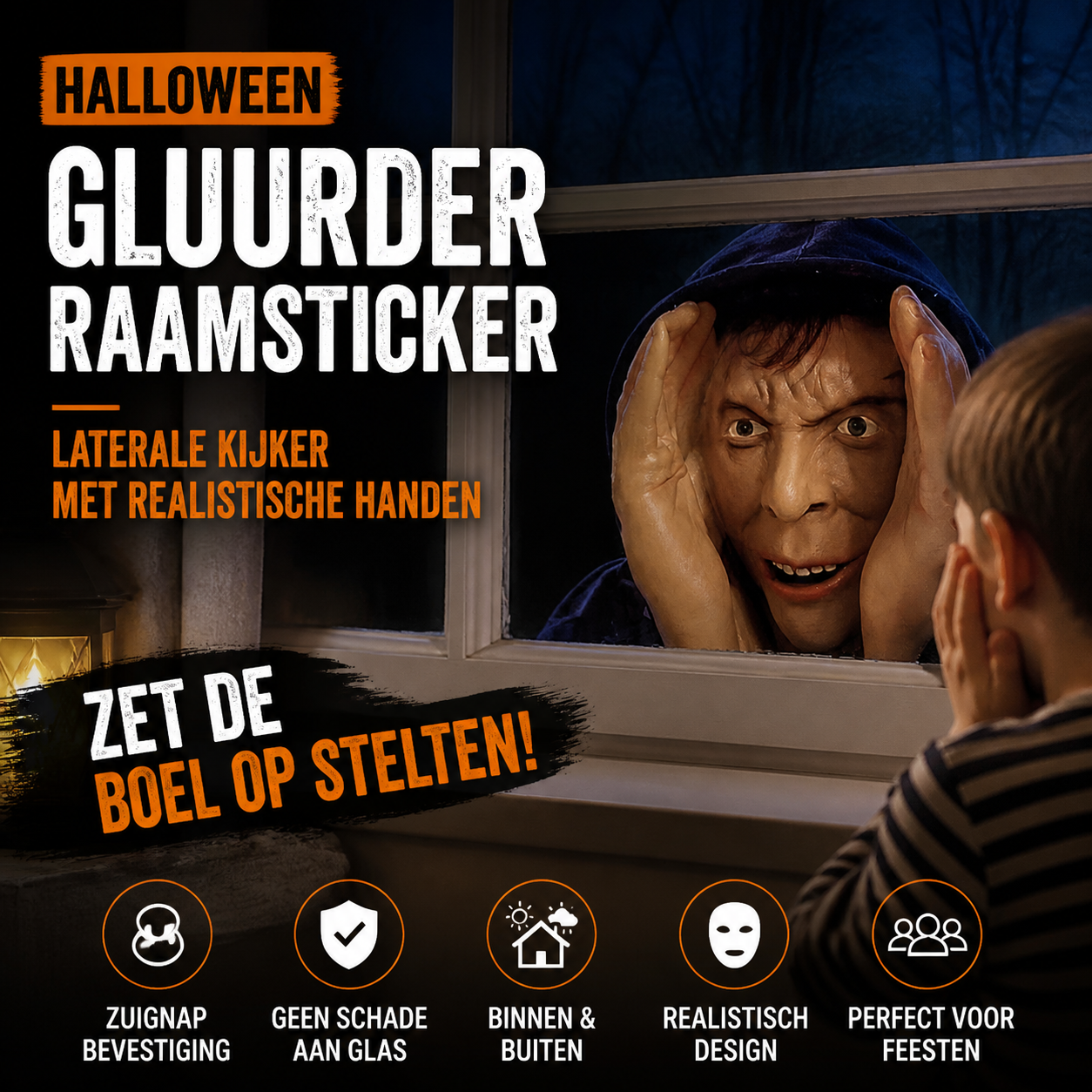🎃 50% korting! Peeper Creeper – realistisch, beweegt niet, maar schrikt iedereen af. 99,3% aanbevolen! Perfect voor Halloween! 🔥👀