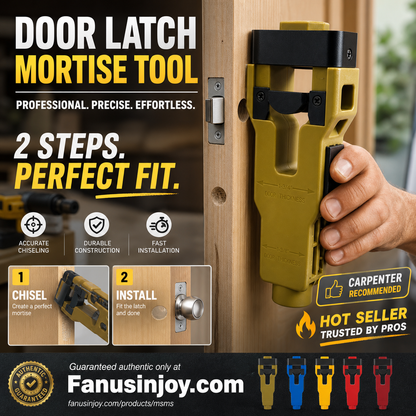 ⏳️Limited Time 50% Off！🏭🔐Direct from Wood Factory！👷‍♂️Faster and Handy Tools 🛠️ Door Latch Tool-Essential for Home Renovation 🏠✨