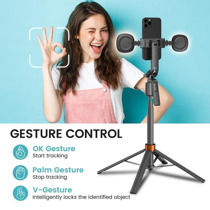 📱 50% korting! Slimme selfiestick – automatische gezichtsherkenning, 360° rotatie & ingebouwde camera. Inclusief 2 fill lights – tot 180 cm! ✨🤳