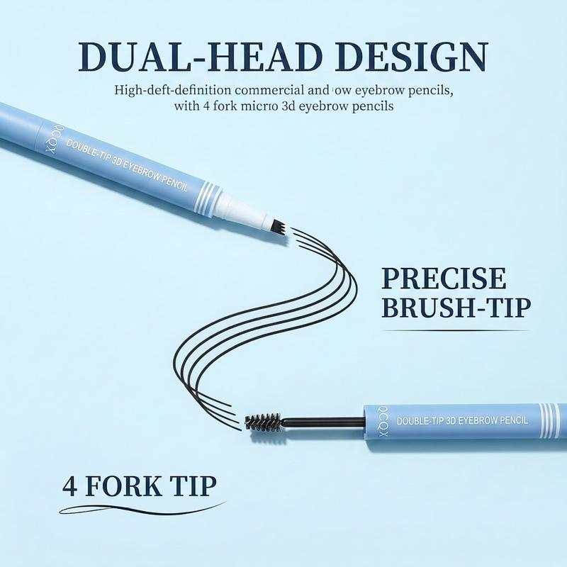 🎉 2-in-1 mini eyebrow pencil & gel – waterproof & uren lang – Beperkte tijd: 1+1 gratis!
