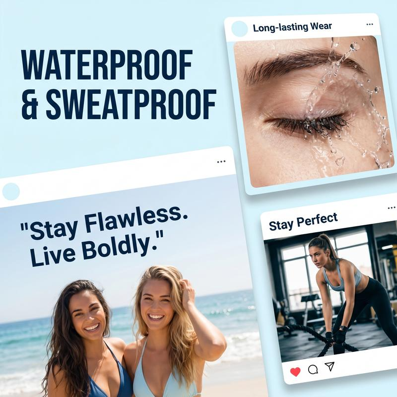 🎉 2-in-1 mini eyebrow pencil & gel – waterproof & uren lang – Beperkte tijd: 1+1 gratis!