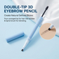 🎉 2-in-1 mini eyebrow pencil & gel – waterproof & uren lang – Beperkte tijd: 1+1 gratis!