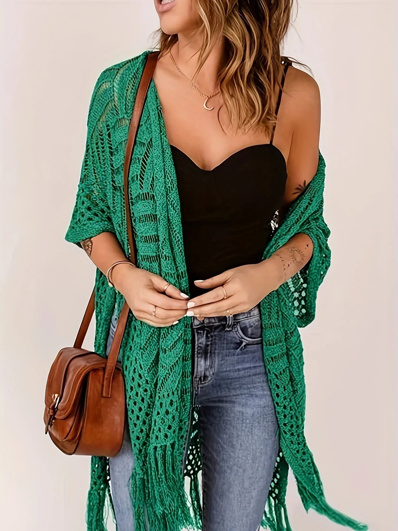 ⏰🌿 Flash Sale! 50% korting – gebreide cover-up, 💗 zacht & stijlvol, 📦 beperkte voorraad – snel bestellen!