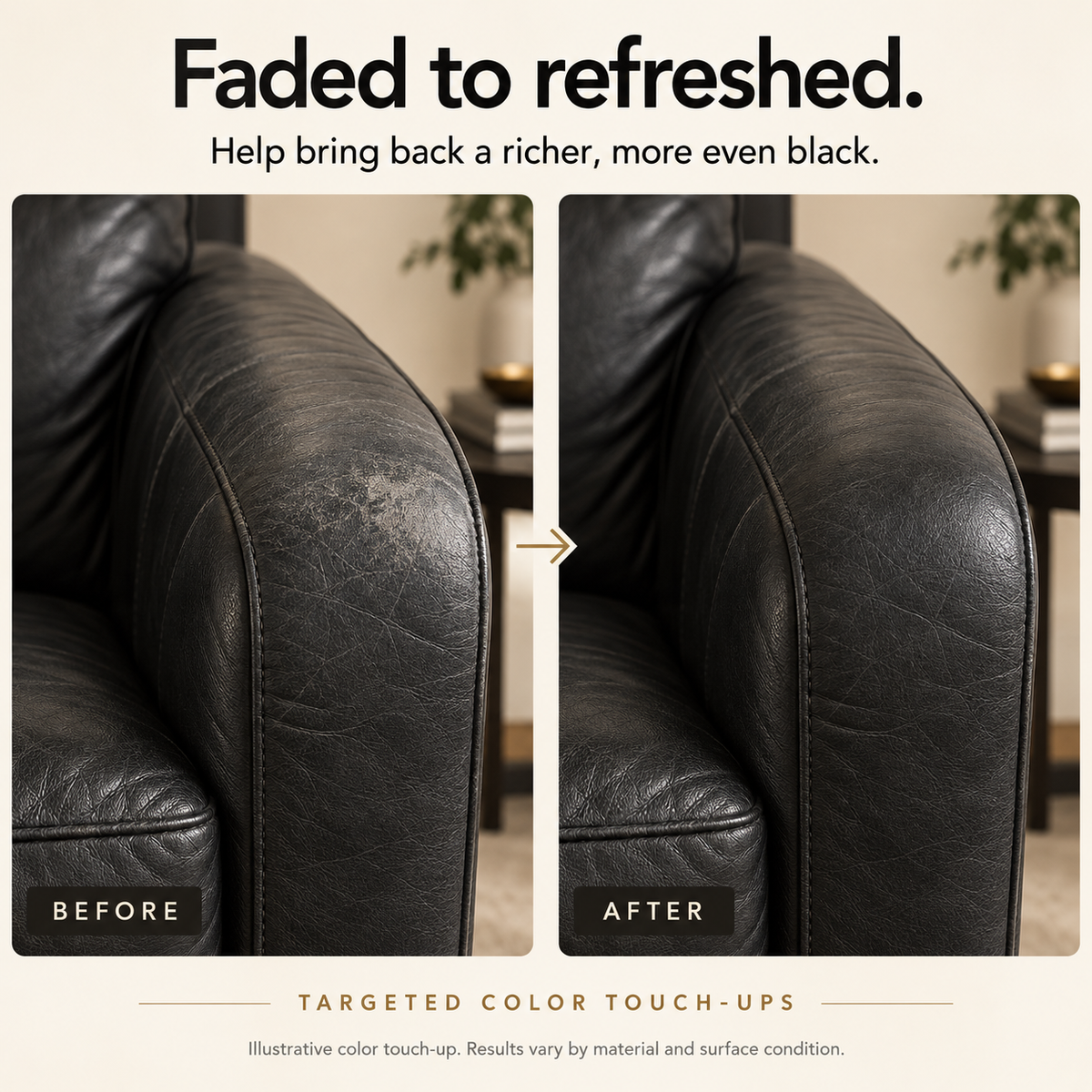 🖤 50% korting! Zwarte lederherstellende balsem – vernieuwt vervaagde kleur, verbergt krassen & voor een egale look. Voor banken, tassen & schoenen! ✨🪑