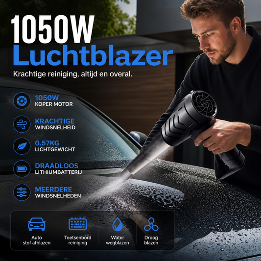 🔥 2026 bestseller! 1050W draadloze blazer – krachtig, veelzijdig & draagbaar. Voor auto, tuin & elektronica. Nu 50% korting! 💨⚡