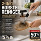 ☀️ 50% korting!2-in-1 haarborstelreiniger, multifunctionele kamreiniger voor het verwijderen van haar, met roestvrijstalen prikker en stevige borstel.