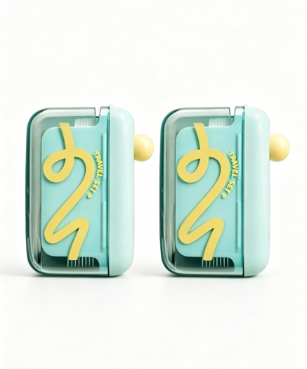 🦷 50% korting op automatische tandzijde-dispenser – pop-up ontwerp, gemakkelijk en hygiënisch in gebruik.