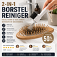 ☀️ 50% korting!2-in-1 haarborstelreiniger, multifunctionele kamreiniger voor het verwijderen van haar, met roestvrijstalen prikker en stevige borstel.