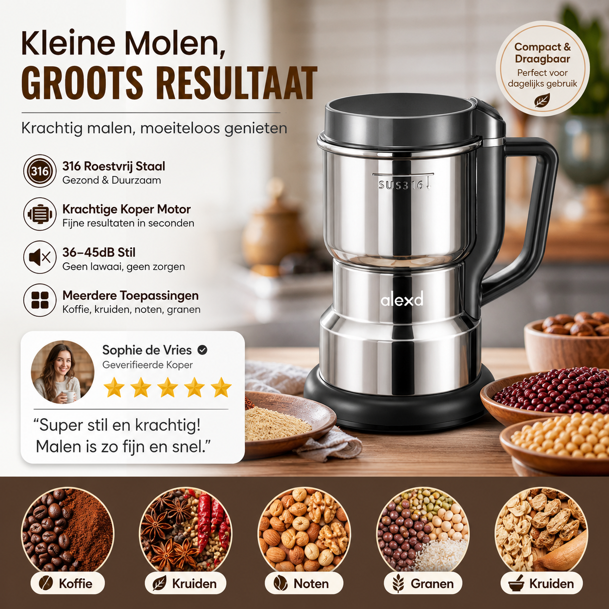 🎁🔧 50% korting! Kleine elektrische slijpmachine – 💪 voor thuis & hobby, 📦 20 accessoires, 🛠️ perfect als praktisch cadeau!