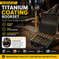 🔥Zeitlich begrenztes Angebot: 50 % RABATT!🔧 Äußerst effizientes Werkzeug, der Favorit erfahrener Handwerker! Factory Outlet – 90-teiliges Set titanbeschichteter Bohrer