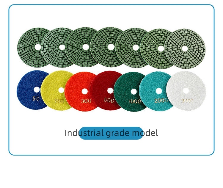 Polishing Pads Sets--- 4 Steps Dry Polishing System