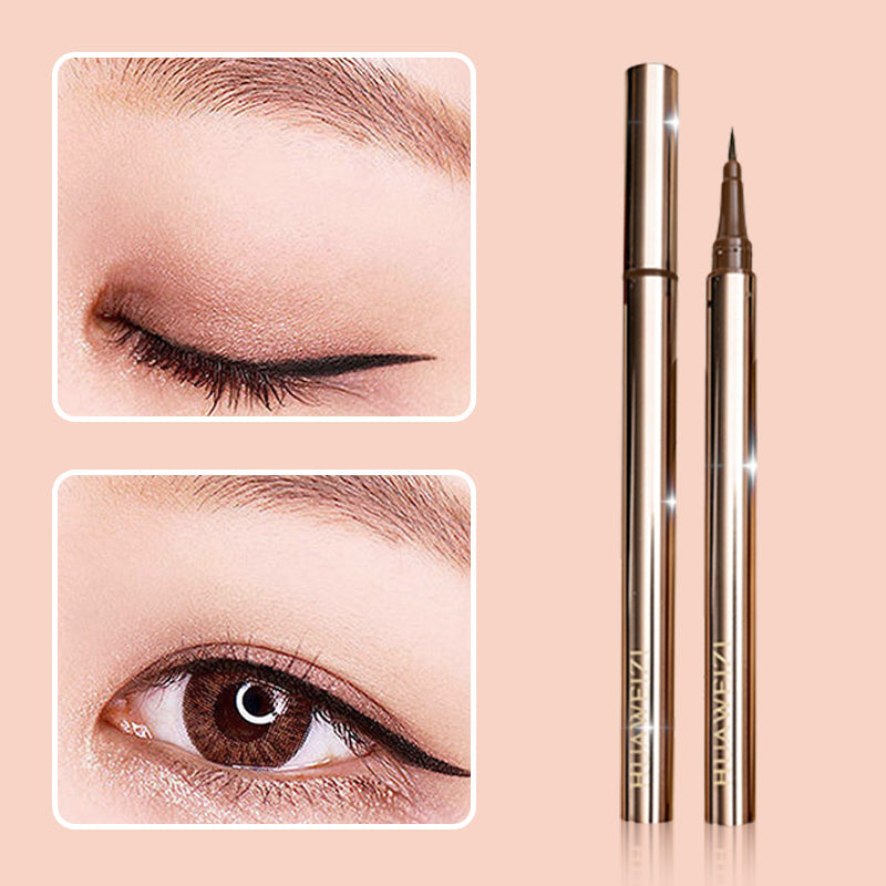 ✨ Waterdichte, veegvaste eyeliner – 24 uur lang intens zwart en uiterste precisie! ✨