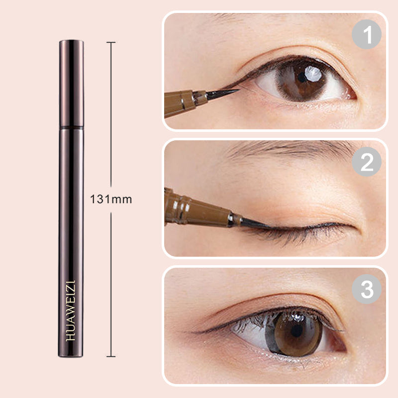 ✨ Waterdichte, veegvaste eyeliner – 24 uur lang intens zwart en uiterste precisie! ✨