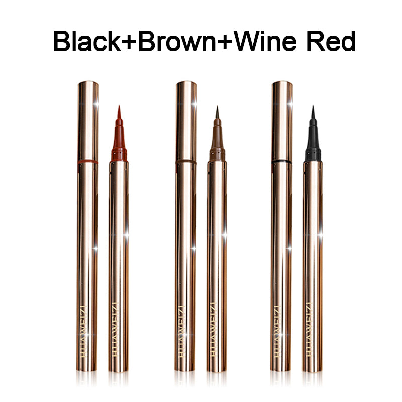 ✨ Waterdichte, veegvaste eyeliner – 24 uur lang intens zwart en uiterste precisie! ✨