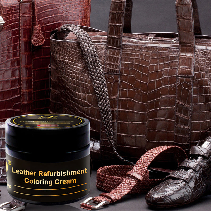 🧵 Lederverfkit – herstelt kleur, verbergt krassen en vernieuwt leren meubels, schoenen en jassen.