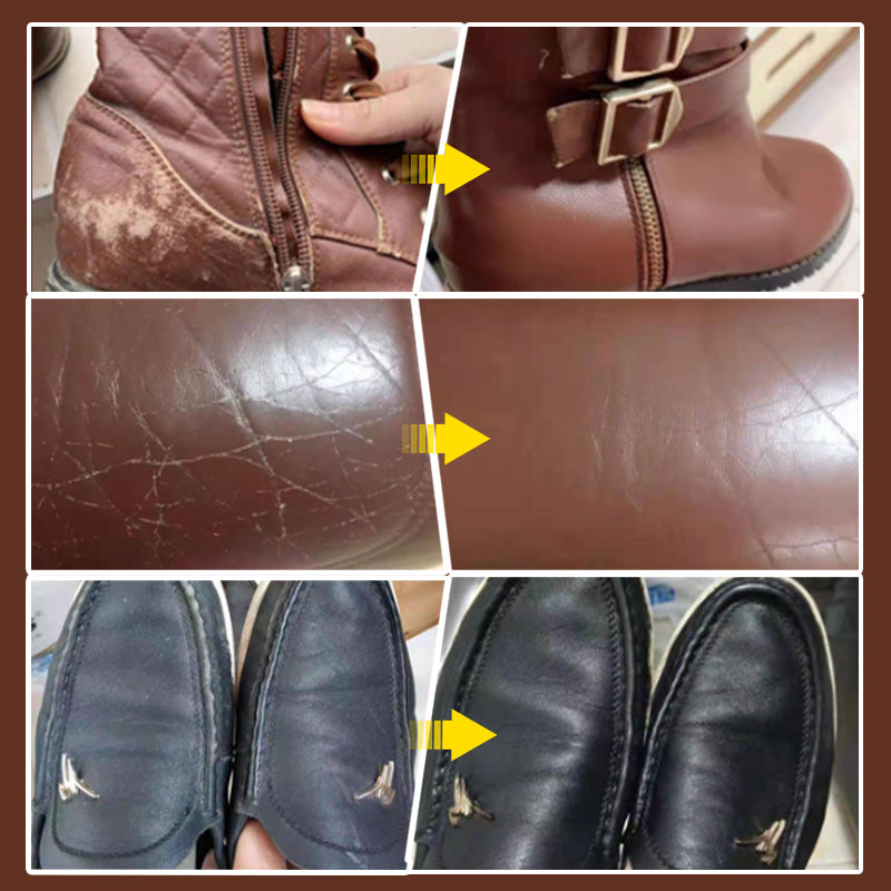 🧵 Lederverfkit – herstelt kleur, verbergt krassen en vernieuwt leren meubels, schoenen en jassen.