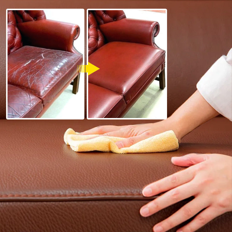 🧵 Lederverfkit – herstelt kleur, verbergt krassen en vernieuwt leren meubels, schoenen en jassen.