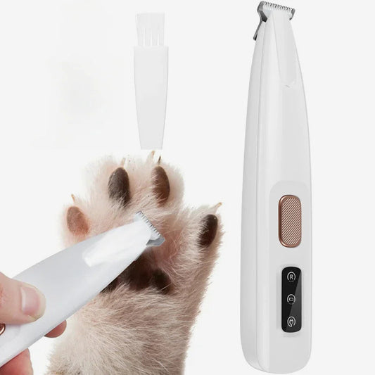 🎁Hot Sale⏳Waterdichte oplaadbare huisdierenscheerapparaat met LED-licht
