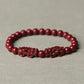 Amulet Voorspoed Rood Cinnaber Armband
