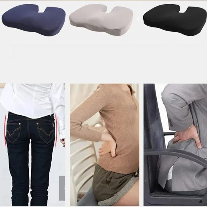 U-Shaped lumbar and Tailbone Protection Slow Rebound Ergonomic Cushion