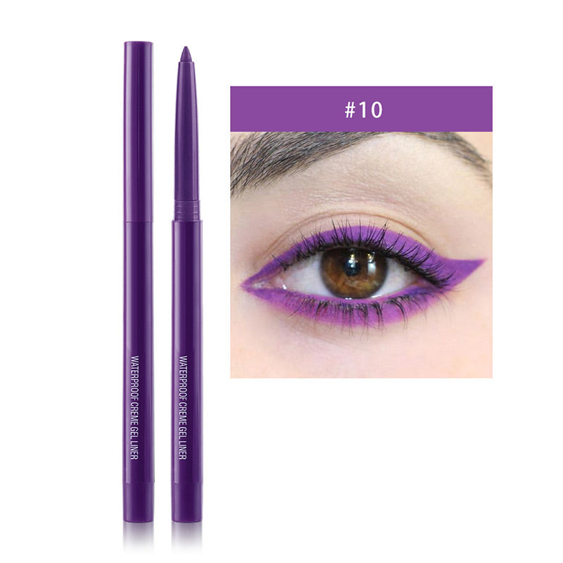 Meerkleurige, waterbestendige, langdurige eyelinerpotlood