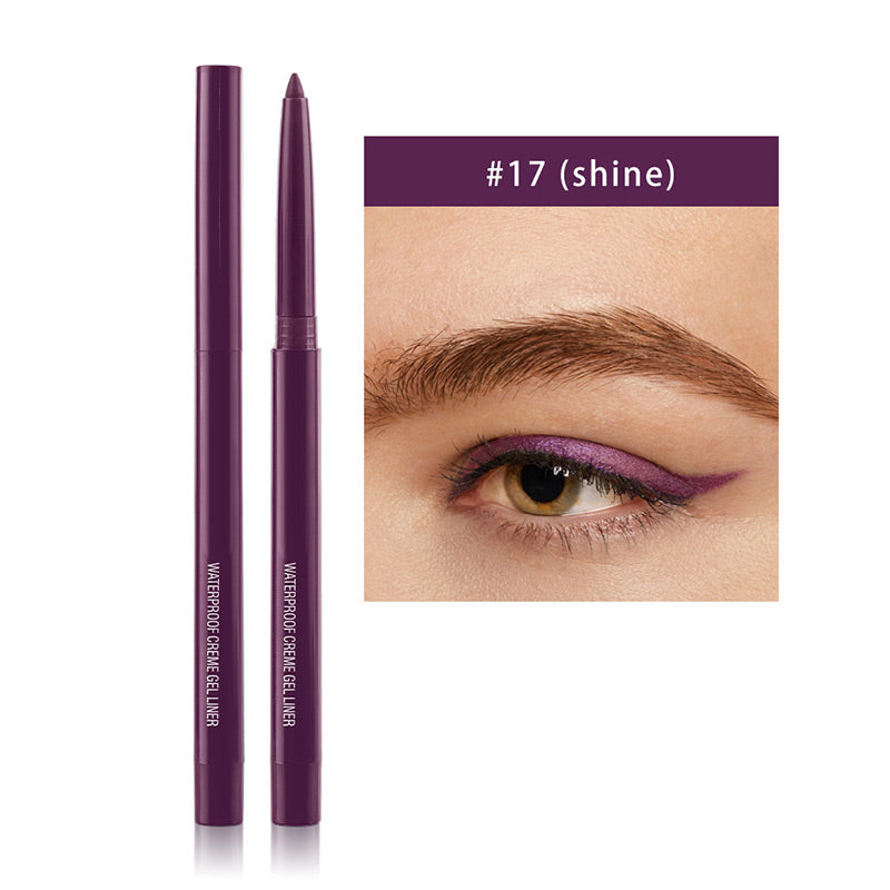 Meerkleurige, waterbestendige, langdurige eyelinerpotlood