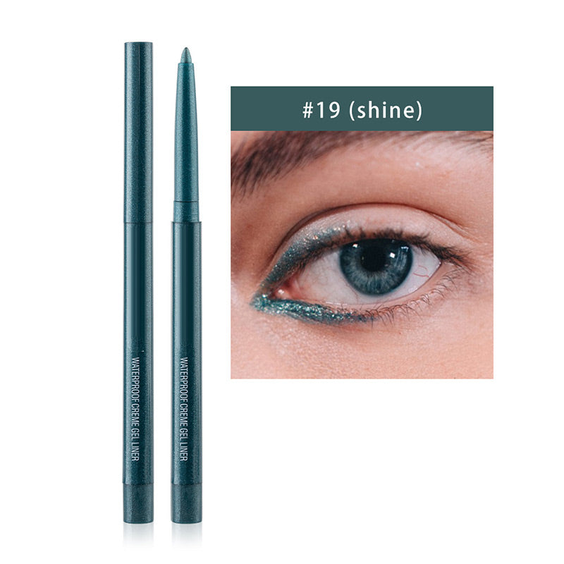 Meerkleurige, waterbestendige, langdurige eyelinerpotlood