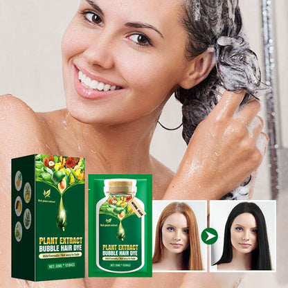 Plantenextract Haarverzorgings Bubbleverfcrème