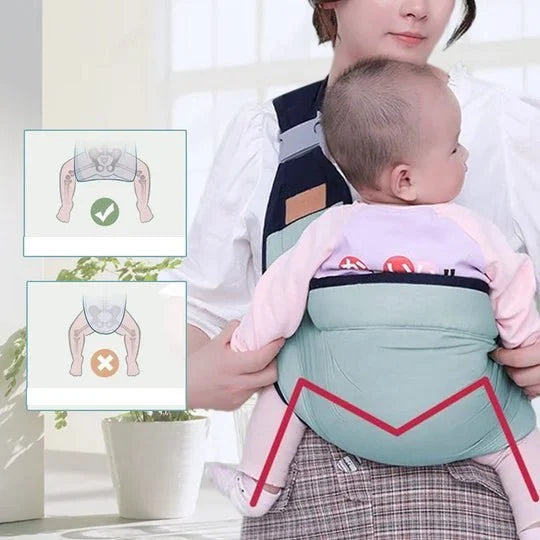 👶💛 NU 50 % KORTING! 4-in-1 draagzak met ademend mesh – 0–36 maanden, voor- en rugdraagpositie – dicht bij je kindje, handen vrij ✨