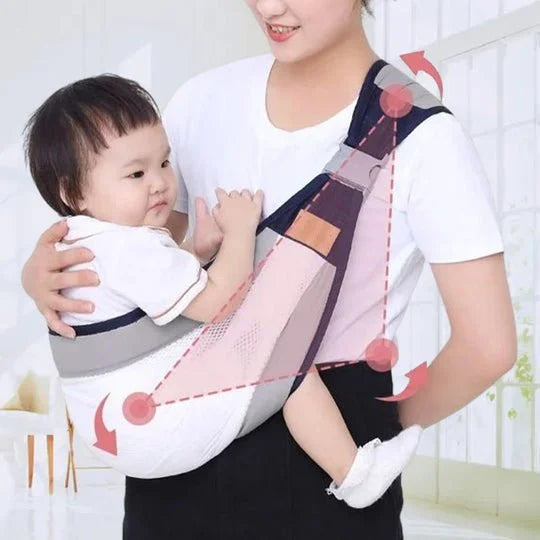 👶💛 NU 50 % KORTING! 4-in-1 draagzak met ademend mesh – 0–36 maanden, voor- en rugdraagpositie – dicht bij je kindje, handen vrij ✨