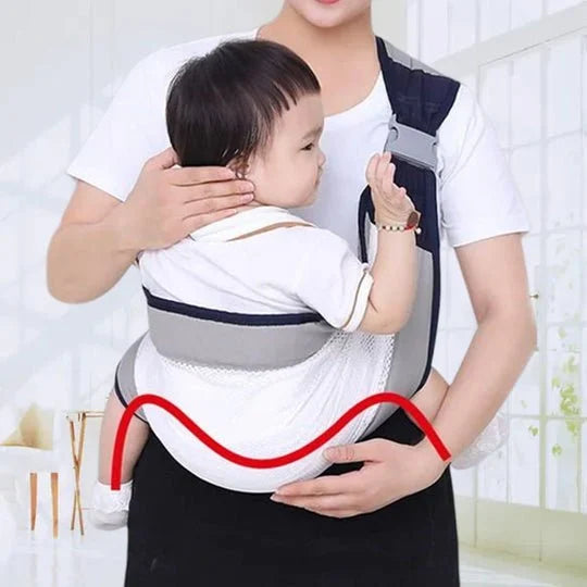 👶💛 NU 50 % KORTING! 4-in-1 draagzak met ademend mesh – 0–36 maanden, voor- en rugdraagpositie – dicht bij je kindje, handen vrij ✨