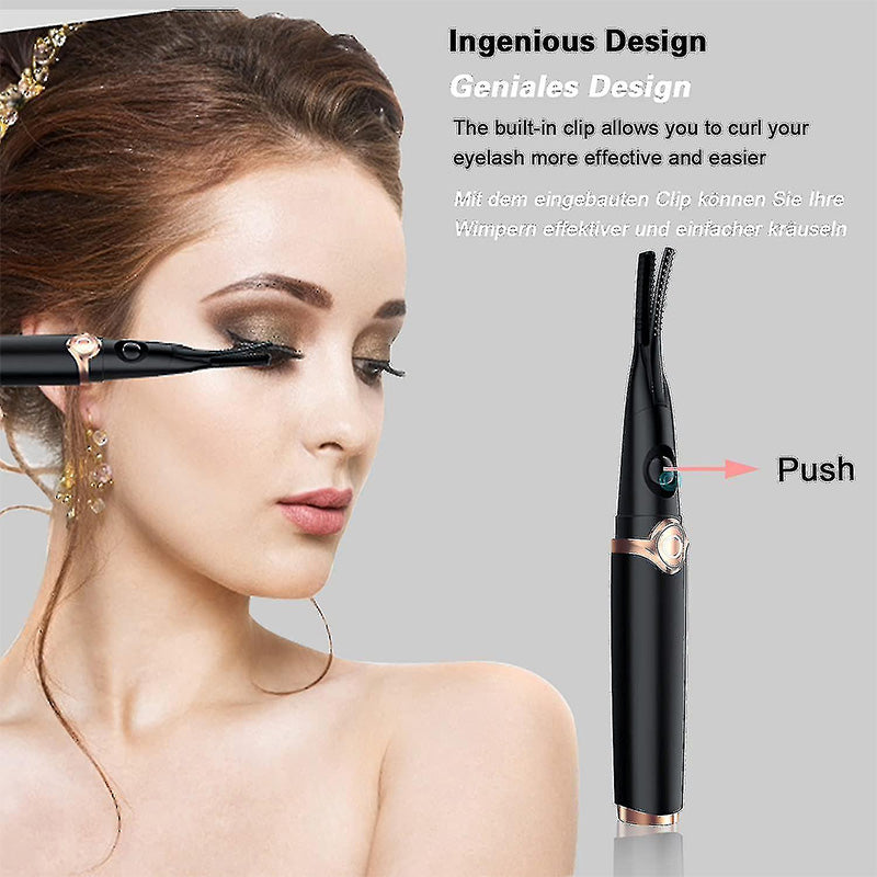 👁️ 50% korting! Oplaadbare verwarmde wimperkruller – preciesiewarmte, veilig & zacht. Krult de hele dag, perfect met mascara – ook voor onderweg! ✨💖