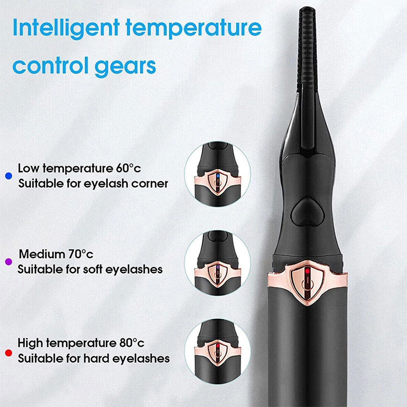👁️ 50% korting! Oplaadbare verwarmde wimperkruller – preciesiewarmte, veilig & zacht. Krult de hele dag, perfect met mascara – ook voor onderweg! ✨💖