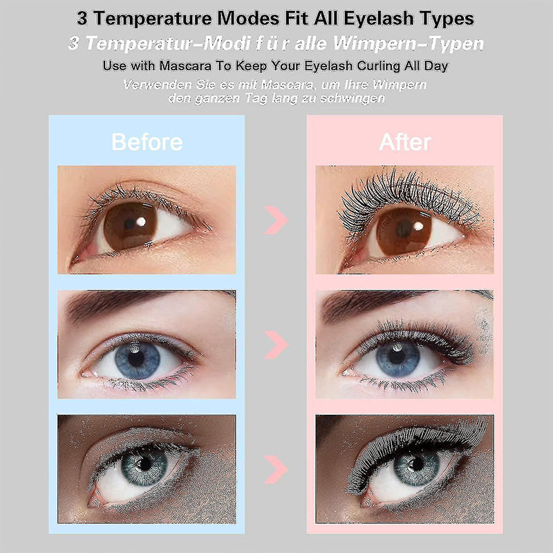 👁️ 50% korting! Oplaadbare verwarmde wimperkruller – preciesiewarmte, veilig & zacht. Krult de hele dag, perfect met mascara – ook voor onderweg! ✨💖