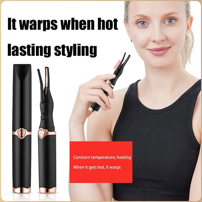 👁️ 50% korting! Oplaadbare verwarmde wimperkruller – preciesiewarmte, veilig & zacht. Krult de hele dag, perfect met mascara – ook voor onderweg! ✨💖