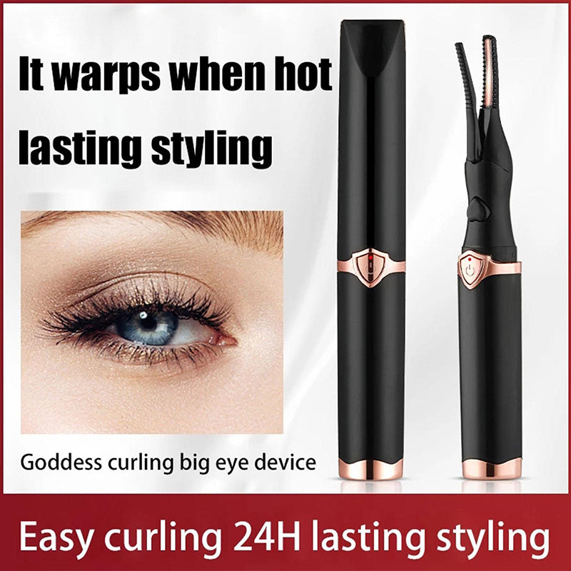 👁️ 50% korting! Oplaadbare verwarmde wimperkruller – preciesiewarmte, veilig & zacht. Krult de hele dag, perfect met mascara – ook voor onderweg! ✨💖